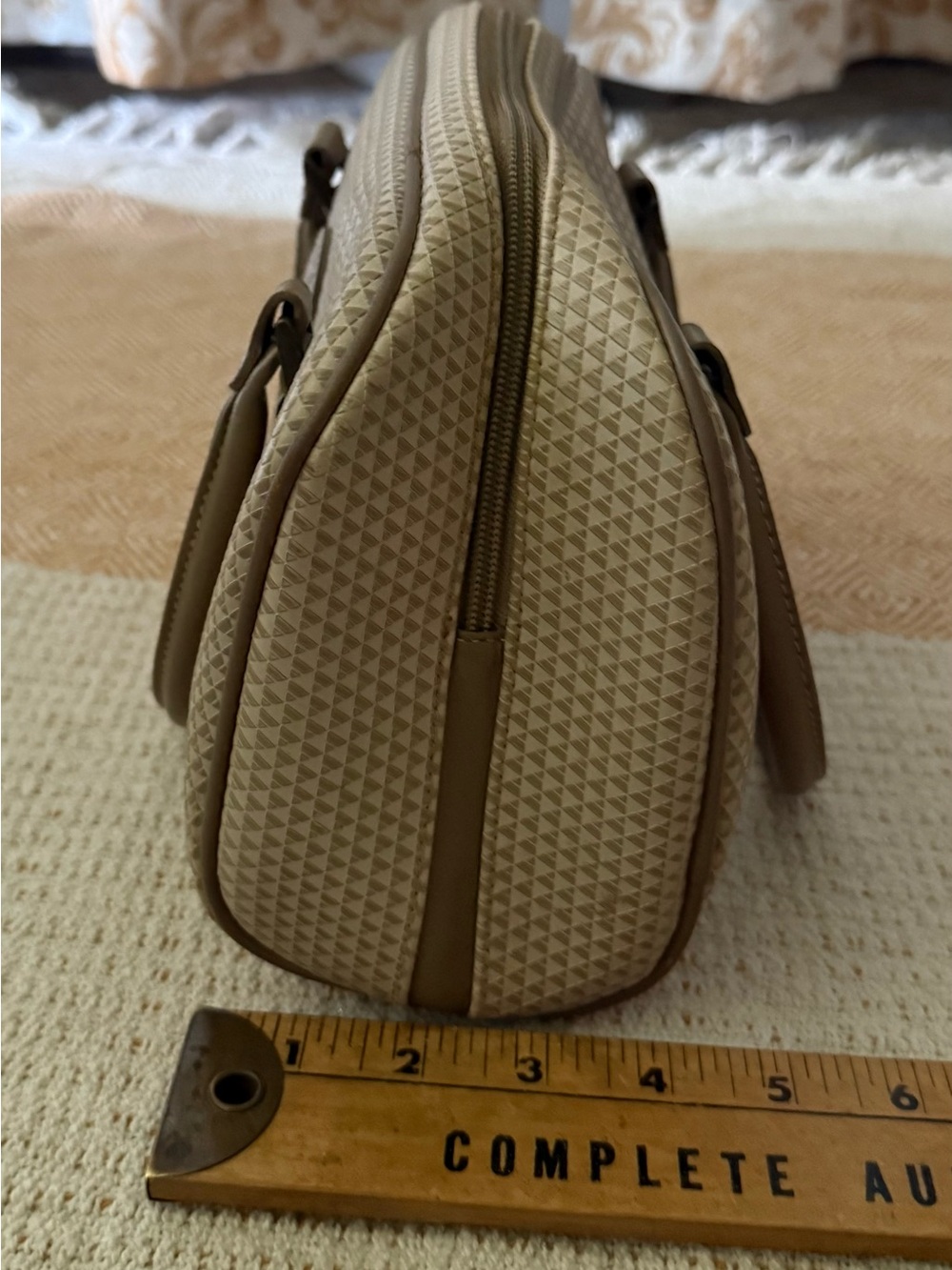 1983 Vintage Liz Claiborne Bowling Handbag Like New Condition - Picture 4 of 12
